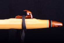 Huon Pine Native American Flute, Minor, Low E-4, #I5A